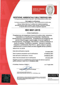 Certificazioni - Gestione Ambientale Multiservizi